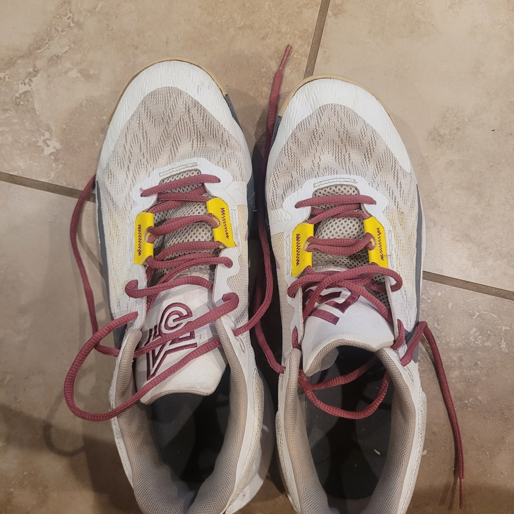 Nike Gray and White Sneakers